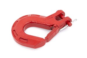 Winch Hook - Rough Country - Forged - Red